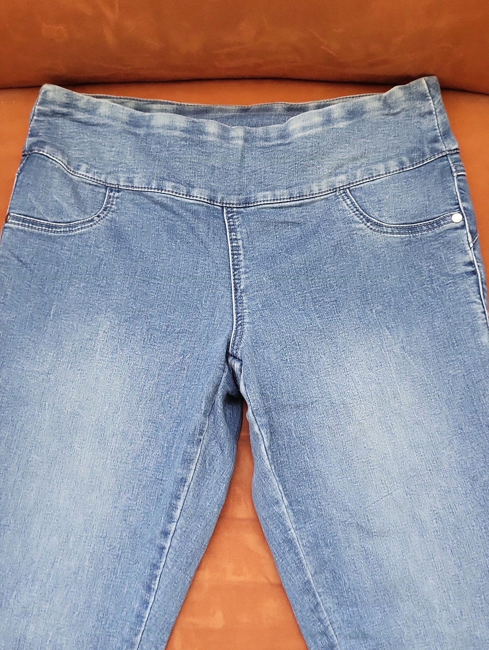 Style & Co. Light Blue Stretch Capris